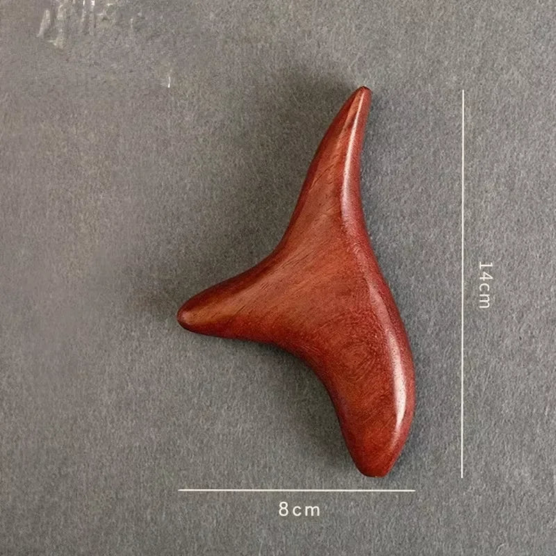 Muscle Scraper Tool Wooden Massage Gua Sha Board For Neck Back Shoulder Foot  Wood Massager Portable Scraping Plate Pain C732